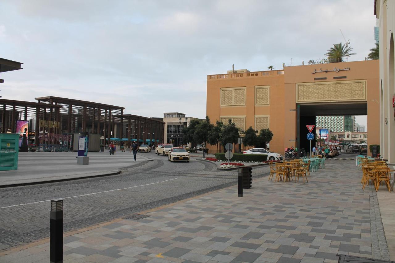 Newly Furnished One Bedroom Apartment Next To Metro & Beach In Marina Residence Dubai Buitenkant foto